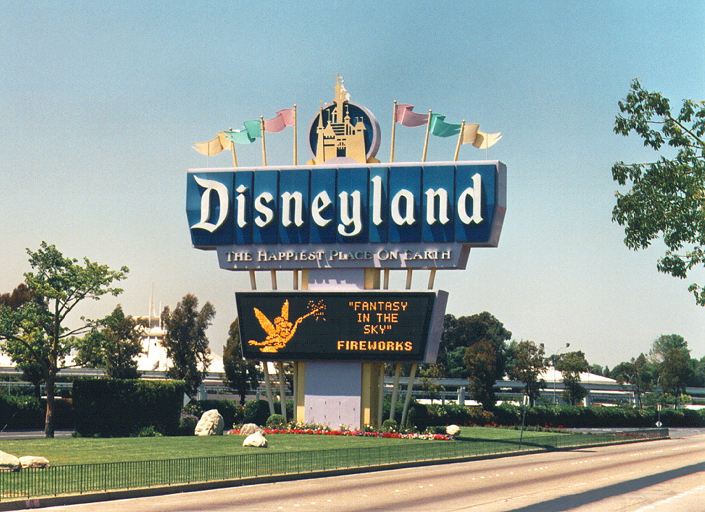 Disneyland Park California main entrance